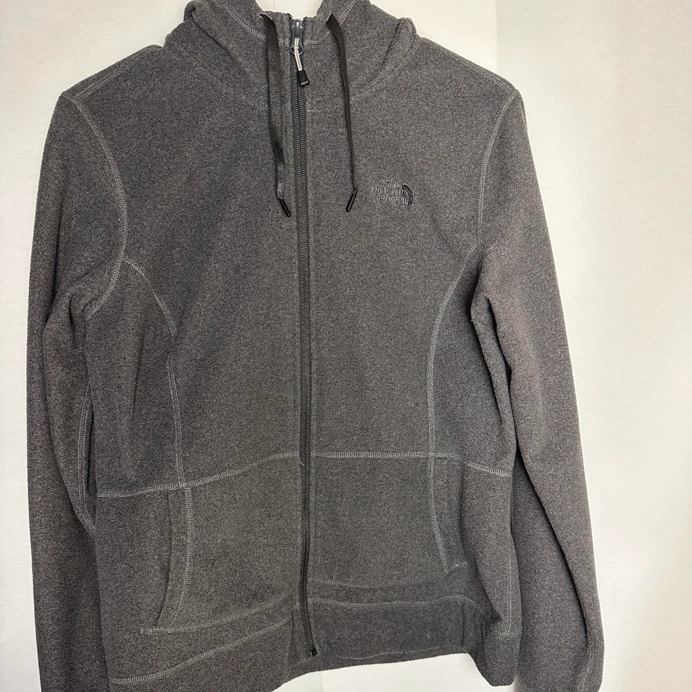 The North Face Womens Zip Up Hoodie Size Large Jacket